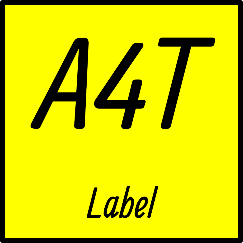 A4T Label